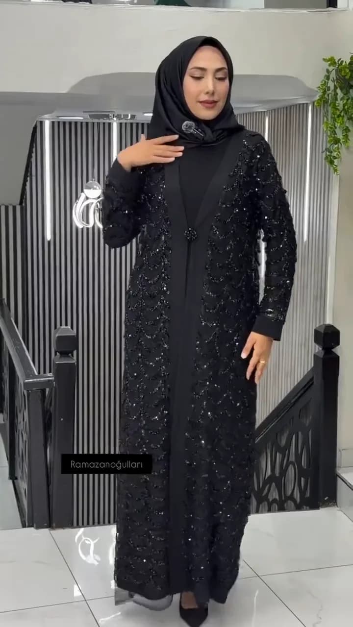 PAYET İŞLEME DETAYLI ABAYA