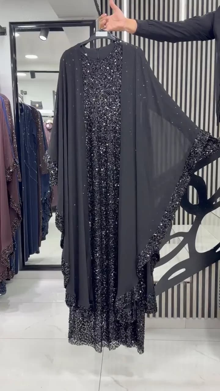 PAYETLİ ABAYA TAKIM